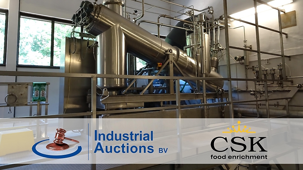 CSK Food Enrichment kiest voor Industrial Auctions