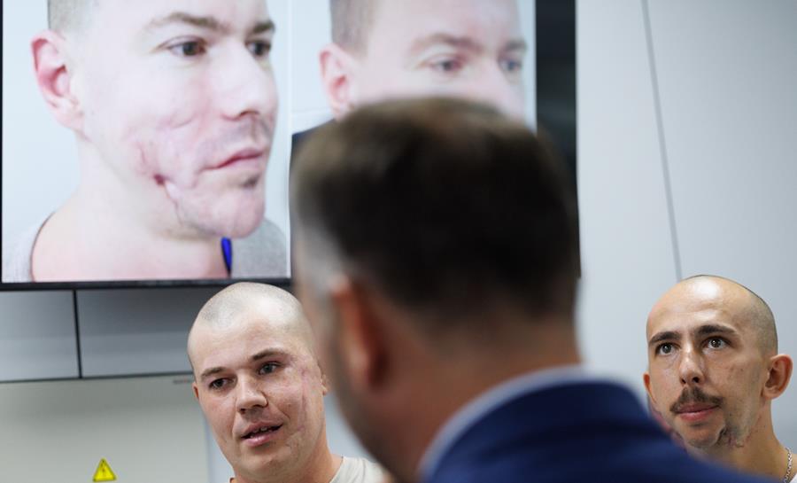 La Belgique soutient la chirurgie maxillo-faciale à l'hôpital de Kiev