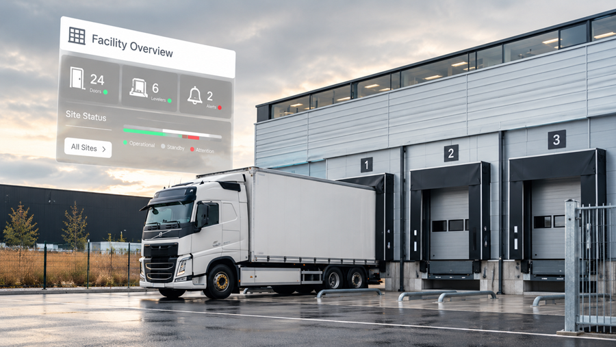 ASSA ABLOY Insight Control: realtime grip op elke industriële poort