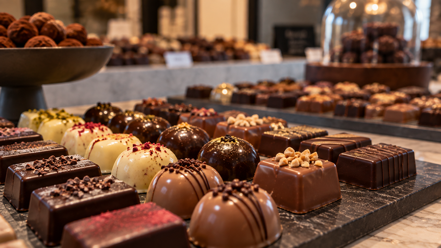 30 jaar B-art Chocolates: 3 gratis pralines en kans op jaarvoorraad