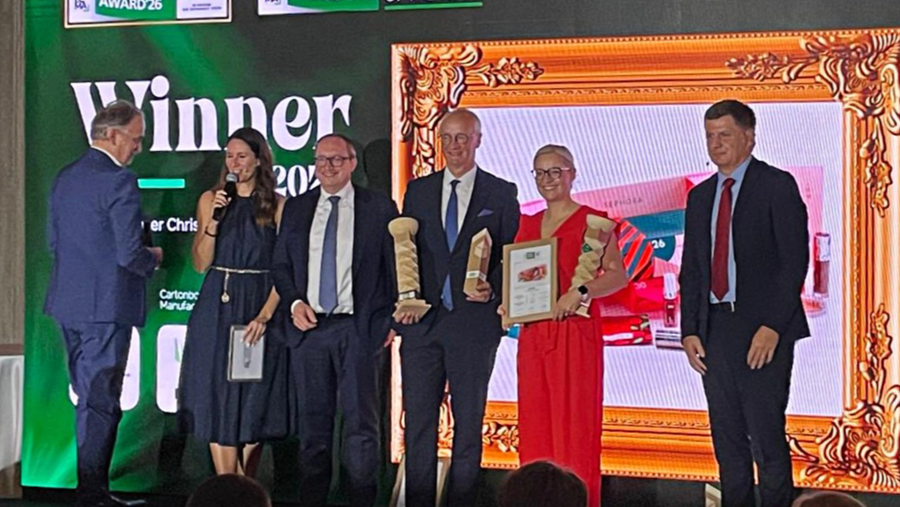 Metsä Board remporte le prix « Carton of the Year » pour la deuxième année consécutive