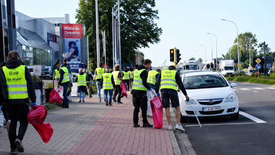 Kärcher mobilise Wilrijk à l'occasion de la Journée mondiale du nettoyage 2026