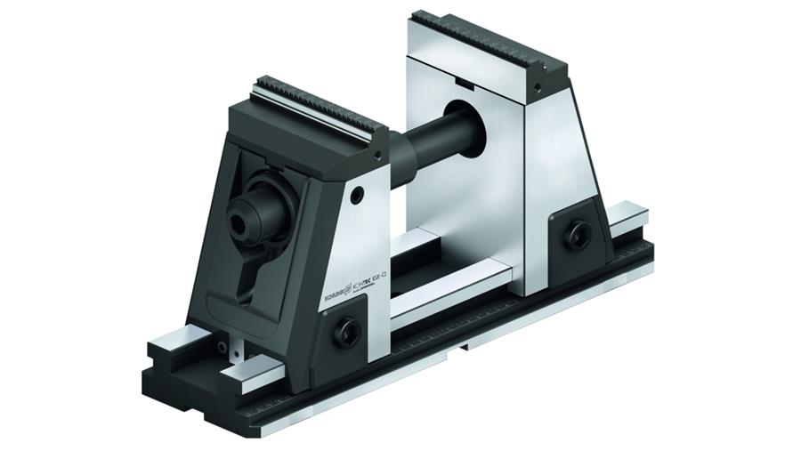 Un étau à la plus grand portée