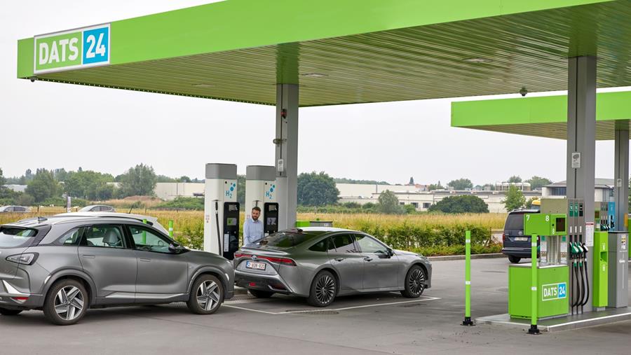 DATS 24 ouvre une station-service publique à hydrogène à Wilrijk