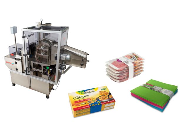 Stapelen, bundelen en labelen met één machine