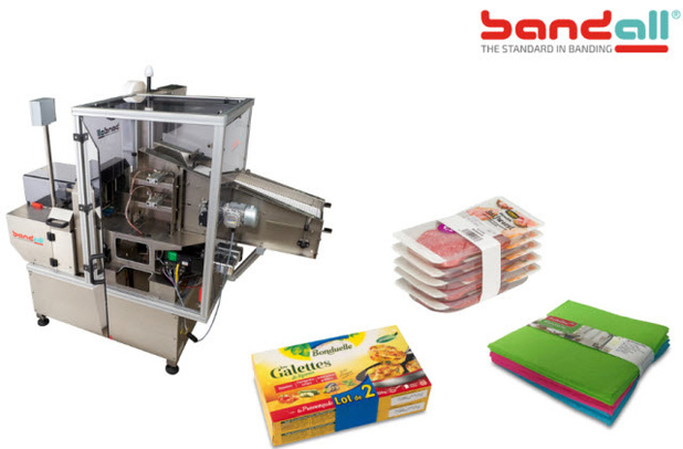 Empilage, regroupement et marquage avec une seule Bandall machine