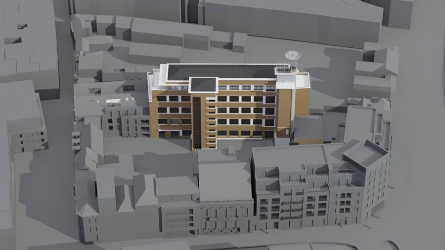 Belgacomtoren wordt hoogwaardige studentenresidentie in Kortrijk