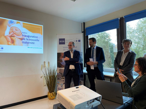 Nouvelle maternité à l'HUB : innovation médicale autour du " zéro séparation "