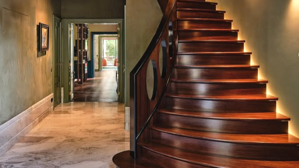 Eclectische trap als sculpturaal meesterwerk