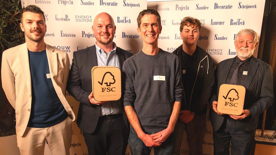 FSC België bekroont twee voorbeeldprojecten met een FSC Project Award