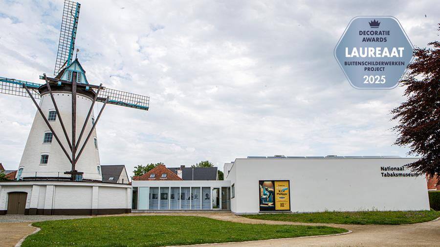 Gevel Tabakmuseum opgefrist na roodalg