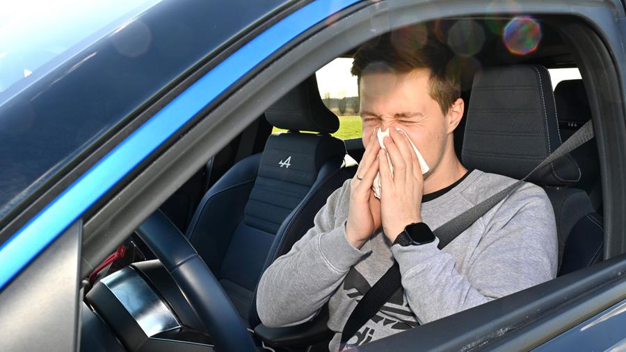 Le rhume des foins sous-estimé au volant