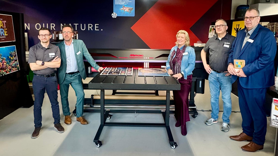 Mimaki-primeur op Open House Igepa