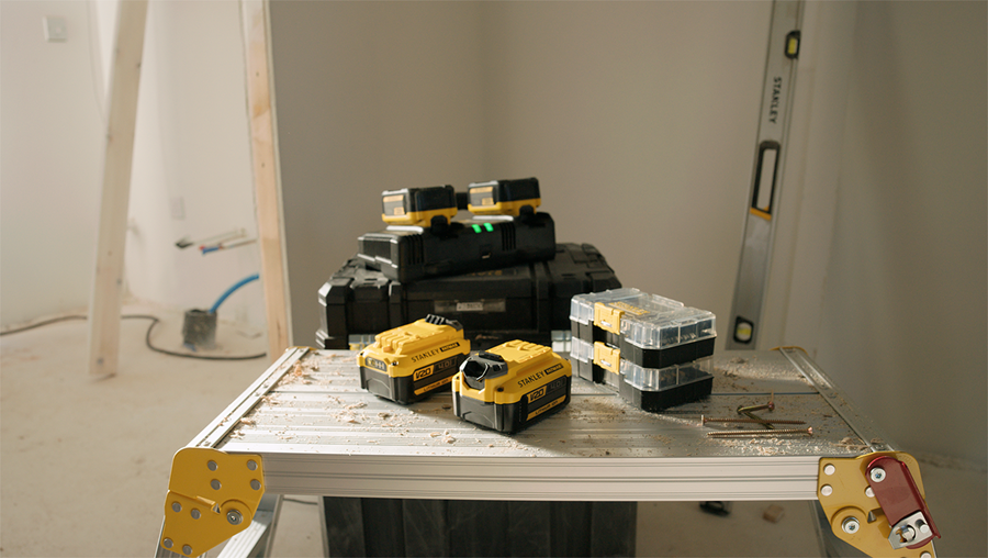 STANLEY® V20: pas de câbles, pas de tracas