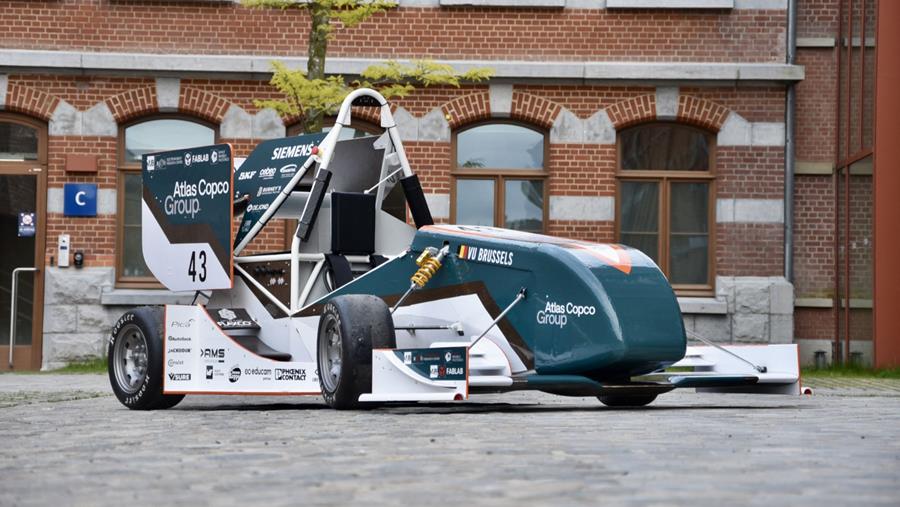 VUB Racing dévoile sa monoplace durable et autonome