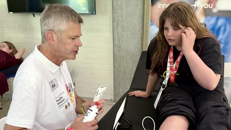 Special Olympics combineert sport met uitgebreide gezondheidschecks