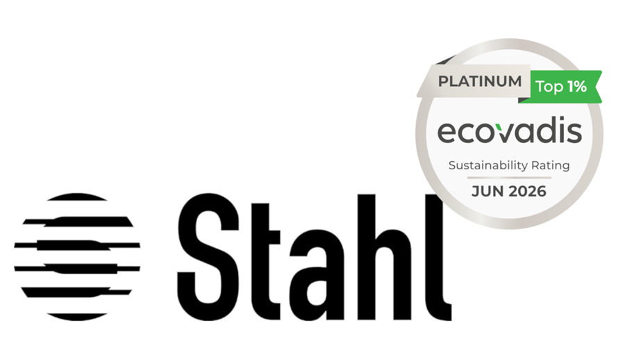 Stahl à nouveau certifié EcoVadis Platine : depuis déjà 5 ans parmi les 1 % les plus durables