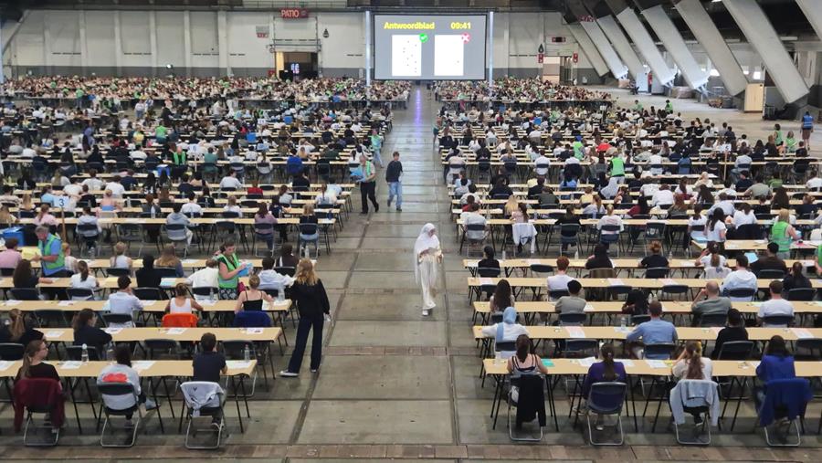 Bijna 7.000 deelnemers aan toelatingsexamen arts