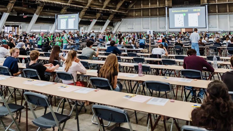 Toelatingsexamens: vlot verloop voor editie op papier