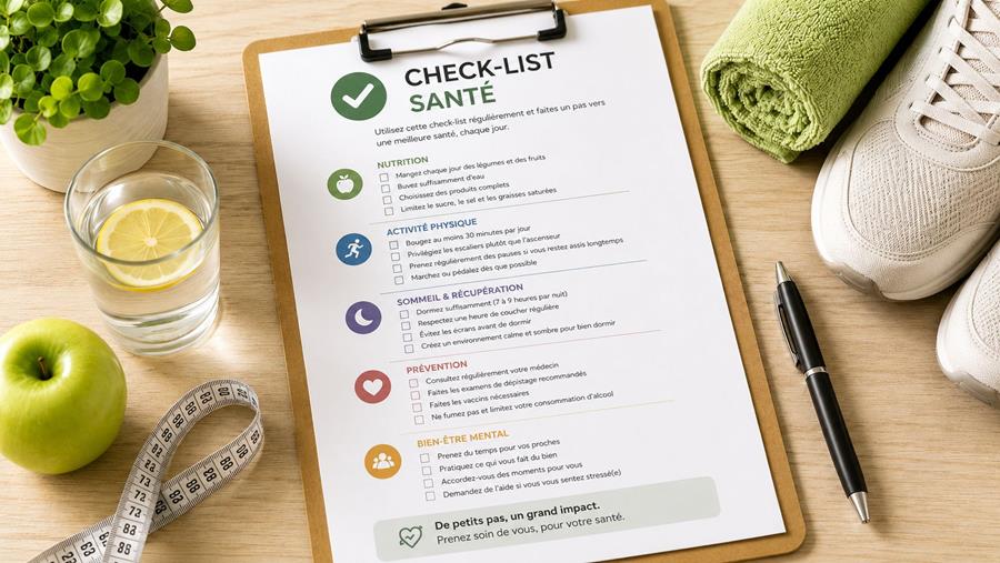 Check-lists Ma Santé Aujourd'hui